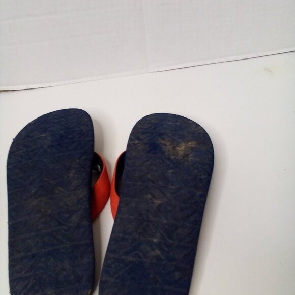 Reef Flip Flops Boys 3 Kids Rainbow Colorful Pre-Owned - Picture 11 of 12